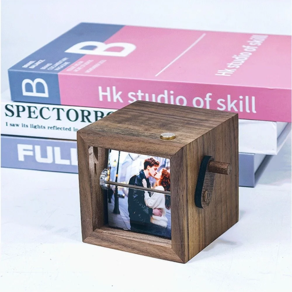 SpinStory  wooden photo box
