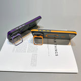 Luxury Matte Transparent Magsafe Kickstand Stand Phone Case For iPhone 17 Air 16 15 14 Plus 13 12 11 17 Pro Max Magnetic Cover