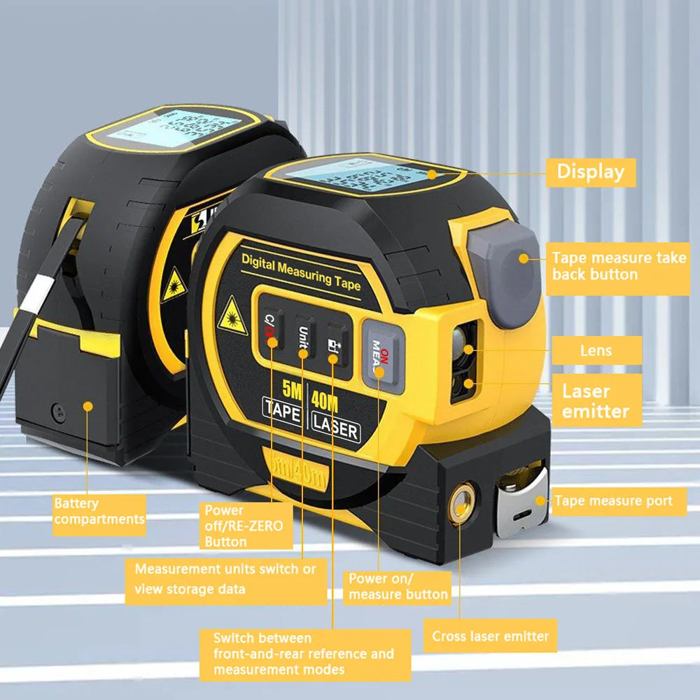 MeasuPro™ 2-in-1 Smart Tape