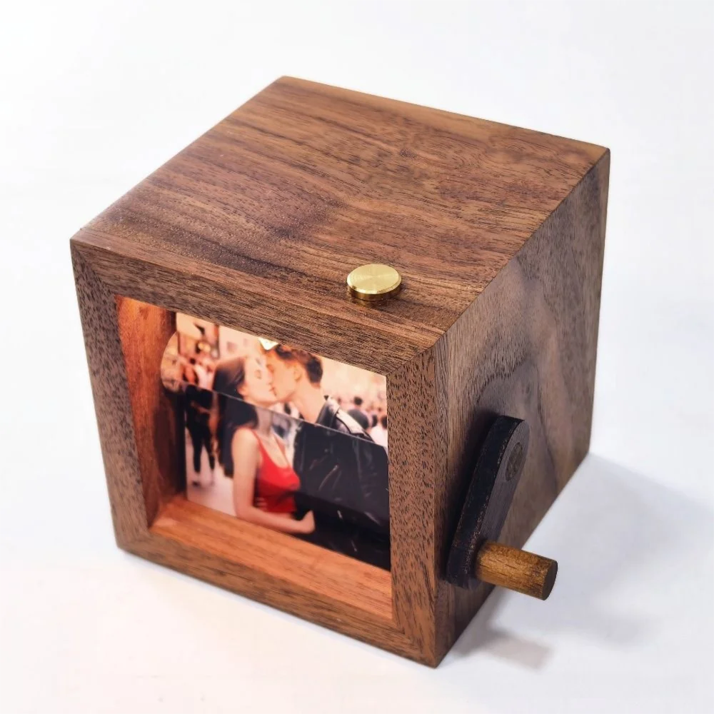 SpinStory  wooden photo box